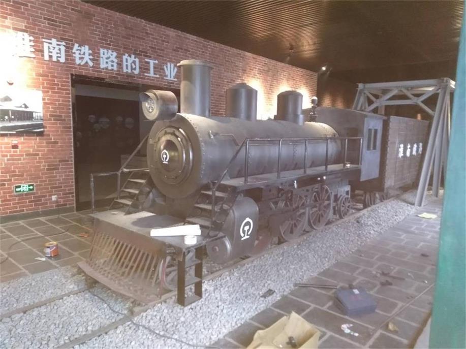 右玉县蒸汽火车模型